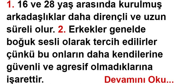 Ne Öğrensem Kârdır Diyen Bilgi Meraklılarına; 1 Dakikada Okunacak 10 Bilgi