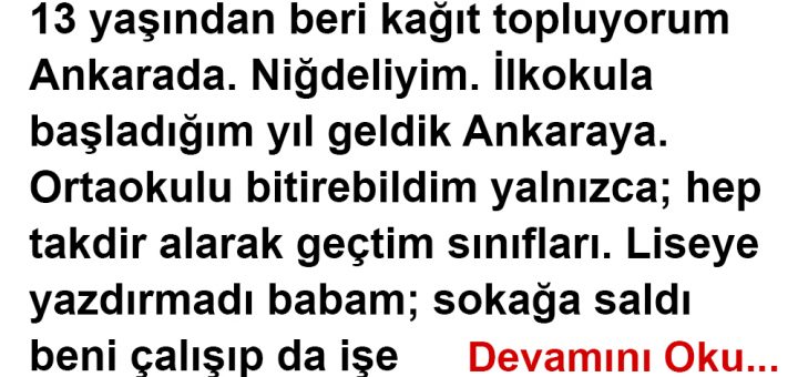 Benim Adım Muhammet 19 Yaşındayım