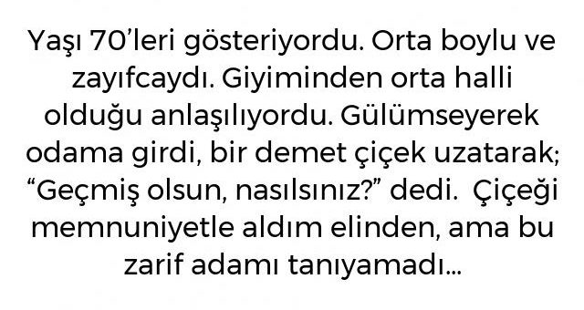 Bir Demet Çiçek Bir Oyuncak