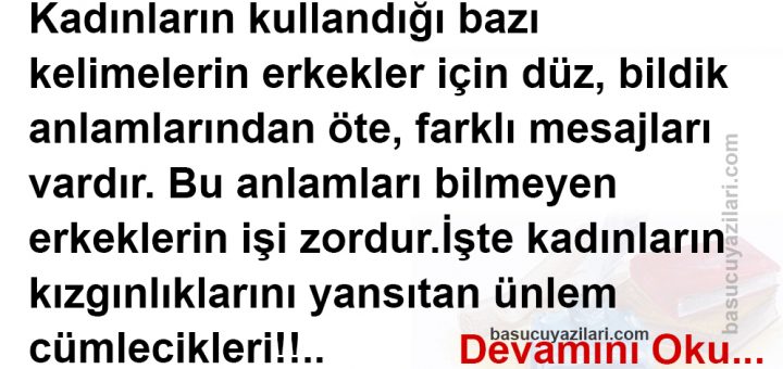 Bir Kadının Kızgın Olduğu Nasıl Anlaşılır ?