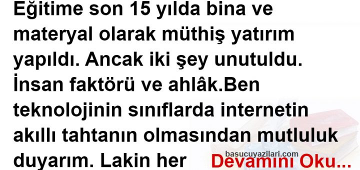 Bir Nesil Kaybolup Gitmekte