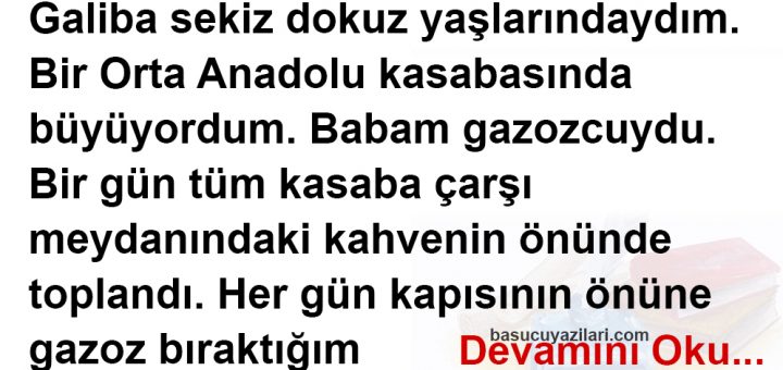 Dilerim bizden sonrası için bir parça ümit kalmıştır hala