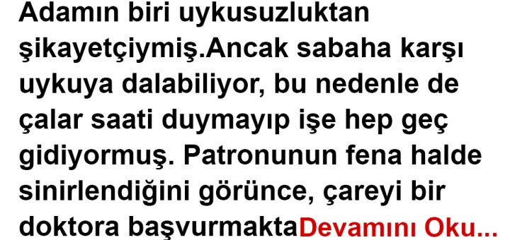 Dün niçin işe gelmedin