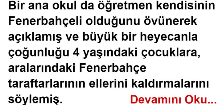 Tabii ki Fenerbahçeli