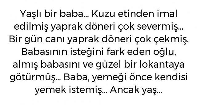 Yaprak Döner Hikayesi