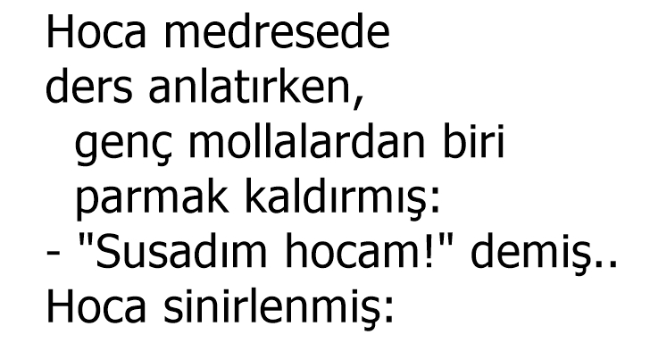 Aman hocam, cahiller gibi, yandı, tutuştu denir mi?