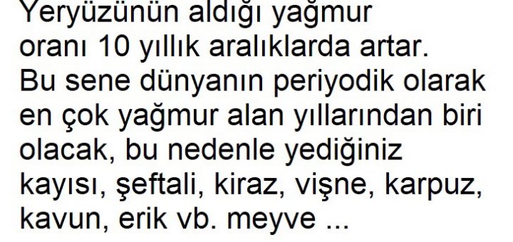 Meyvelerin çekirdeklerini poşete hapsetmeyin!