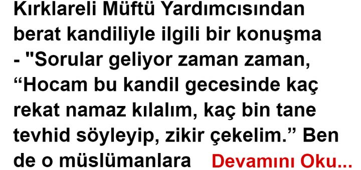 HEPİMİZİ İLGİLENDİREN BİR YAZI...