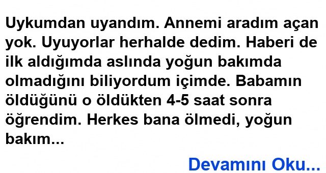 Cenazede Yemek ve Baba Sevgisi