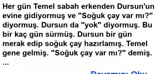 Soğuk Çay Fıkrası