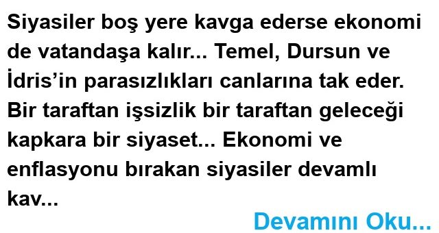 Ya Biz Kazanırsak Fıkrası