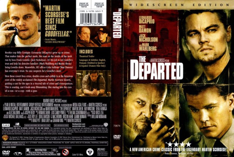 The Departed (2006) IMDb: 8.5