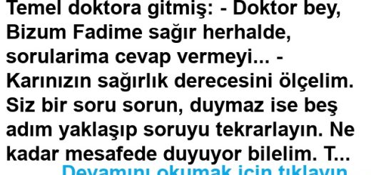 Kim Sağır Fıkrası