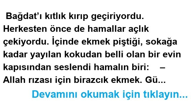 Ekmek Veren Eli Kıran Baba