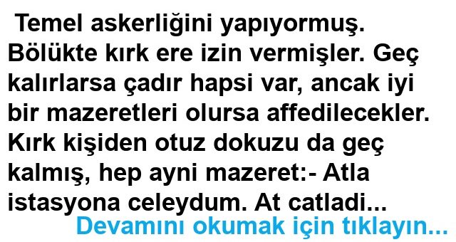 Mazeret Fıkrası