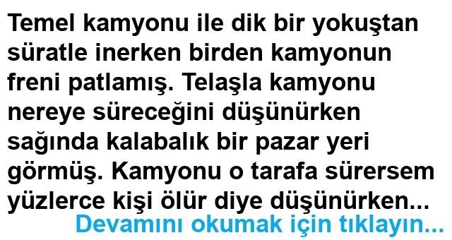 Trafik Kazası Fıkrası
