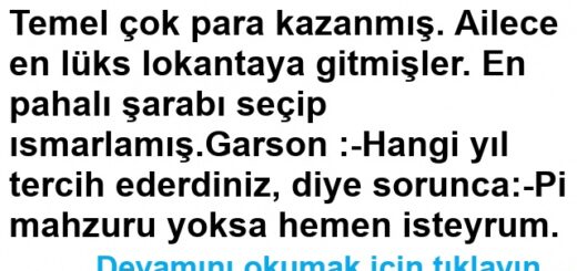 Şarap Fıkrası