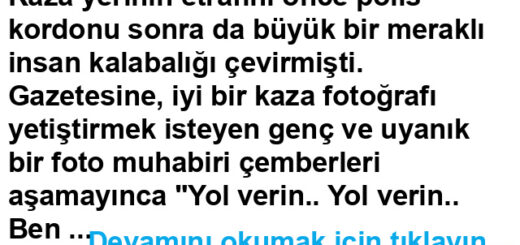 Foto Muhabiri Fıkrası